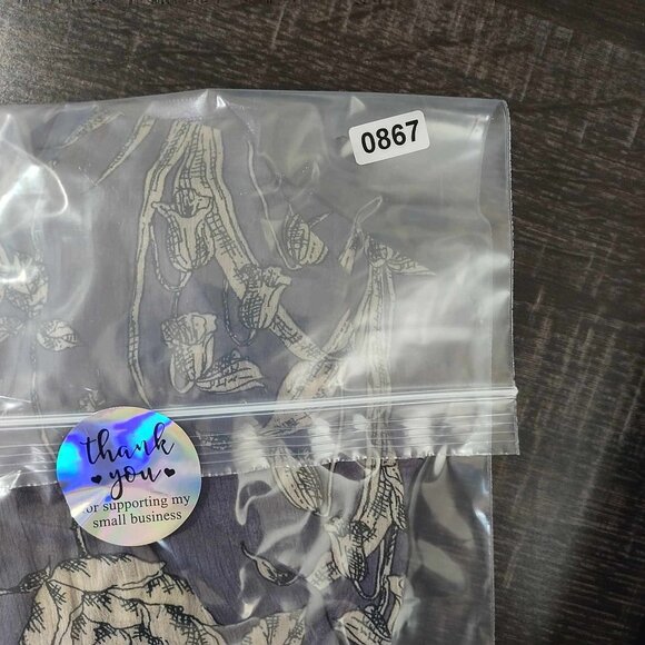 Xhilaration Women's XS Soft Purple Floral‎ Fairy Elegant Flowy Goddess Blouse - Picture 8 of 8